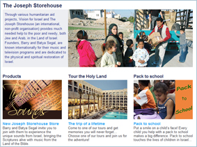 ee-web design Joseph Storehouse homepage image